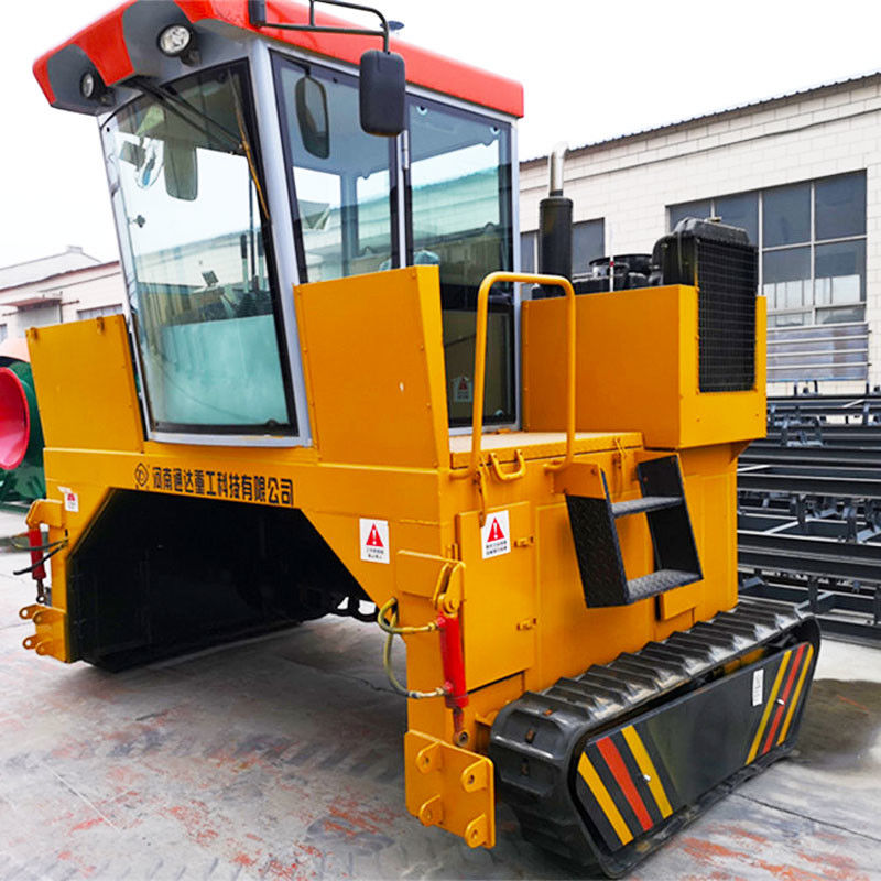 500-700 Windrow M3/H τύπος αντιολισθητικών αλυσίδων εξοπλισμού λιπάσματος ζύμωσης του Turner