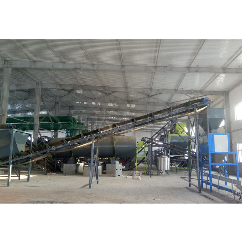 20 Granulator λιπάσματος Tons/H μηχανή γραμμών παραγωγής για τους οργανικούς κόκκους