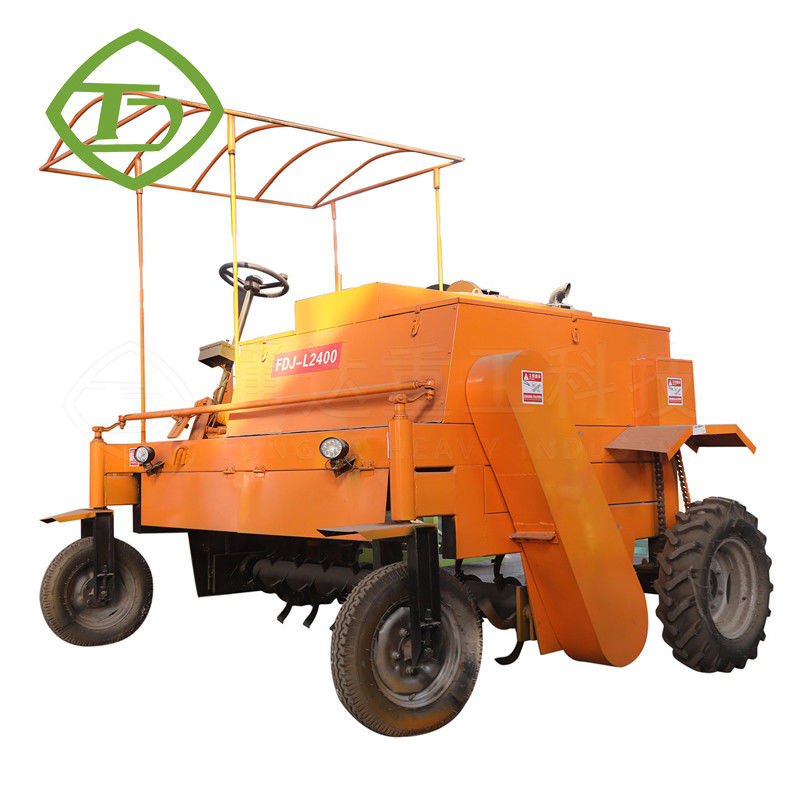 Οργανικά απόβλητα ανακύκλωση Compost Turner για λιπάσματα μετακινούμενο τύπο Compost Turner για τα οργανικά απόβλητα